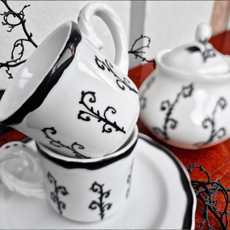 Roses and Thorns Coffee Set