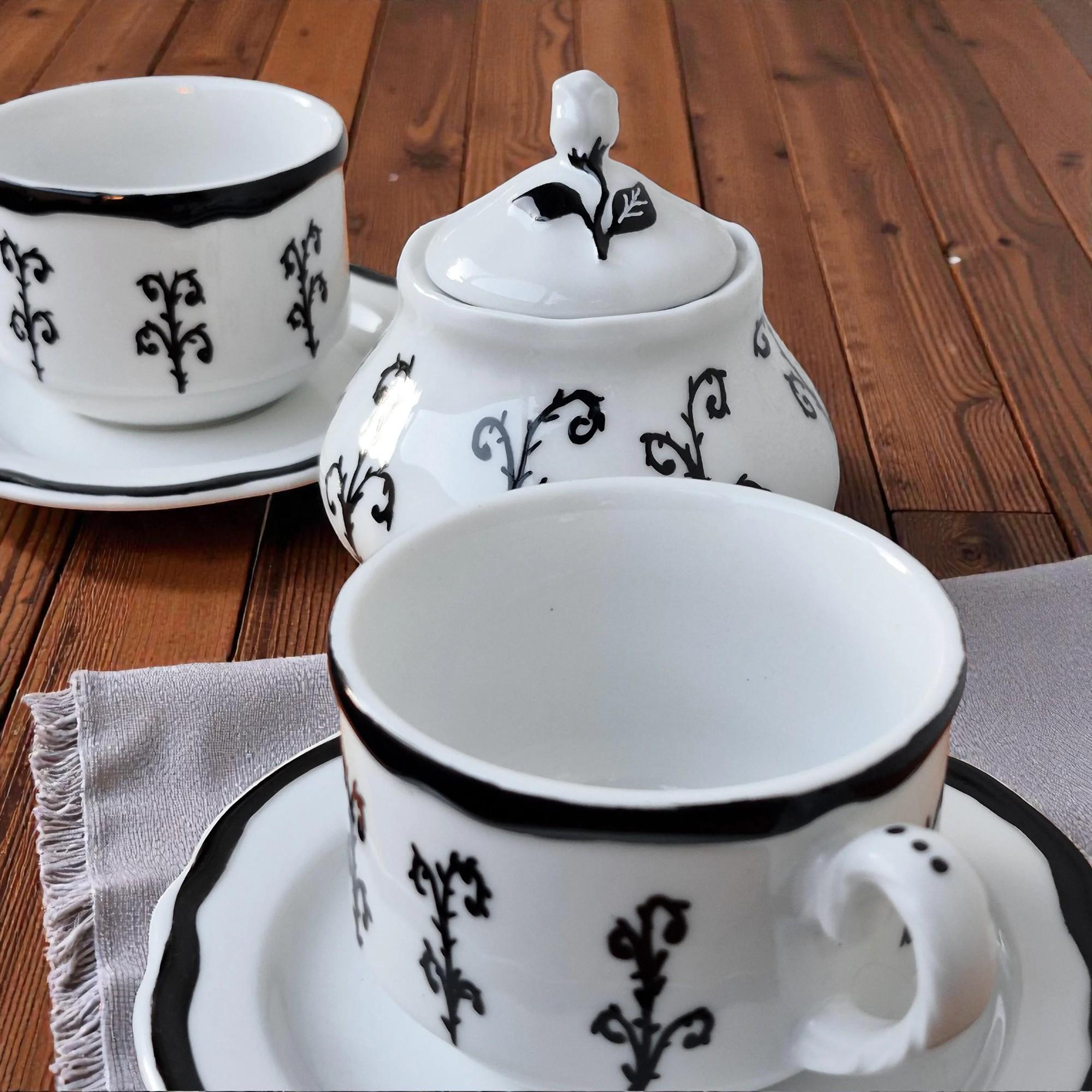 Roses and Thorns Cappuccino Set